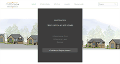 Desktop Screenshot of millbrookhomes.co.uk