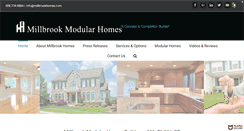 Desktop Screenshot of millbrookhomes.com